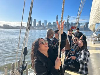 Sailing on Historic Gold Rush Era Tall Ship on San Francisco Bay image 19