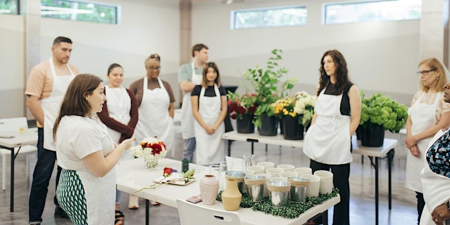Atlanta Flower Arranging Workshop: Make Your Own Bouquet with Expert Guidance image 6