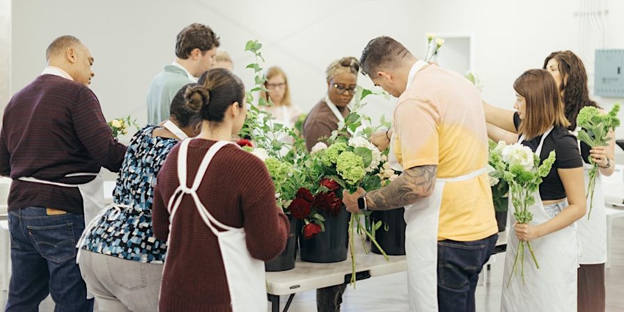 Atlanta Flower Arranging Workshop: Make Your Own Bouquet with Expert Guidance image 4