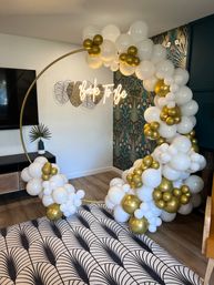 Insta-Worthy Balloon Garland & Photo Booth Decorations Setup image 2