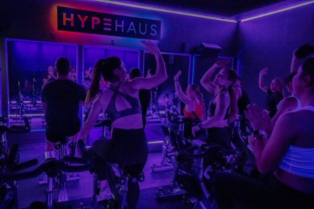 Thumbnail image for Private Indoor Cycling Fitness Class with Rave Lighting and Club Music