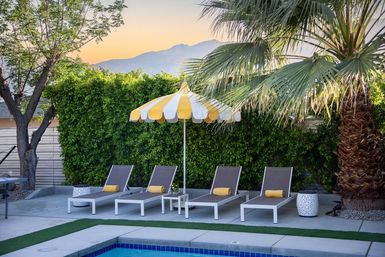 Pop Art Oasis: Chic Rental with Bold Pop Art, Pool, Hot Tub & Fire Pit image 1