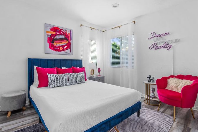 Pop Art Oasis: Chic Rental with Bold Pop Art, Pool, Hot Tub & Fire Pit image 15