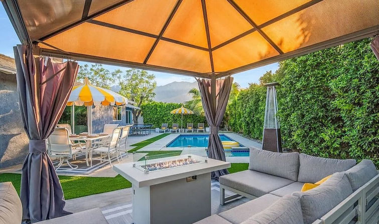 Pop Art Oasis: Chic Rental with Bold Pop Art, Pool, Hot Tub & Fire Pit image 24