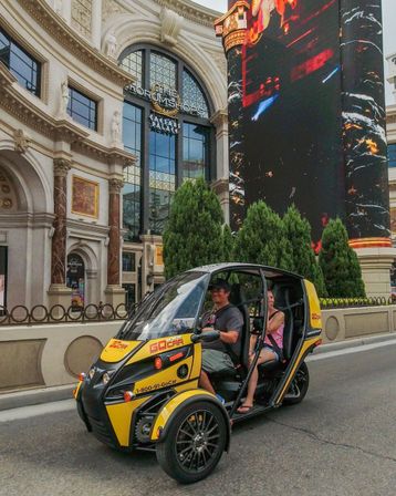 Sin City Iconic Tour in a Talking GoCar - 2 Hours image 1