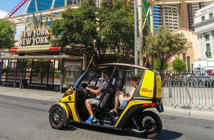Sin City Iconic Tour in a Talking GoCar - 2 Hours image 4