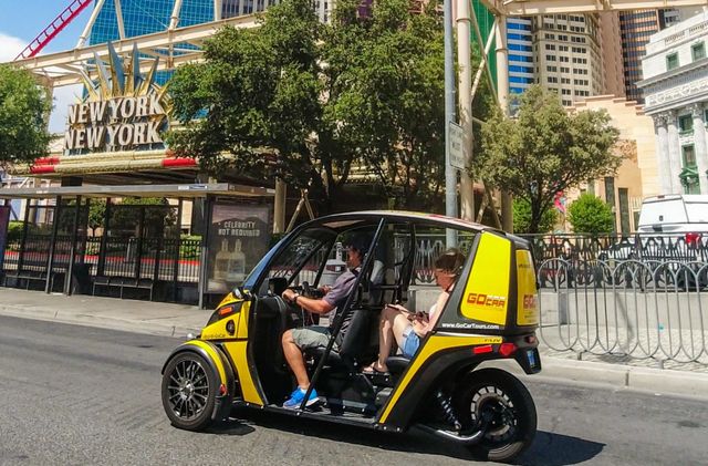 Sin City Iconic Tour in a Talking GoCar - 2 Hours image 4
