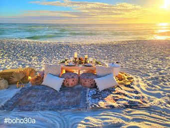 Romantic Luxurious Emerald Coast Beach Picnic Experience image 4