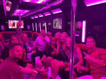 Private VIP Vegas Nightclub Tour on Luxe Party Bus with Free Drinks & Pole image 2