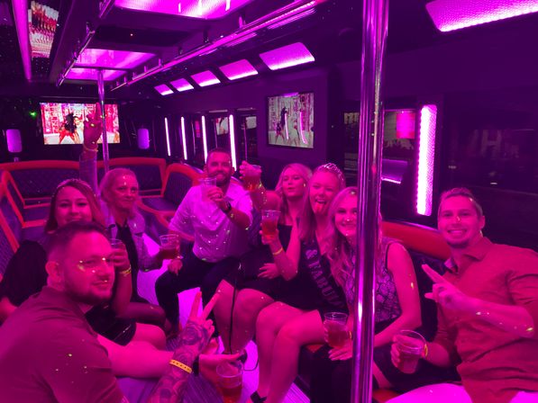 Private Nightclub Tour:  Luxe Party Bus with VIP Host, Custom Stops, & Free Drinks image 5