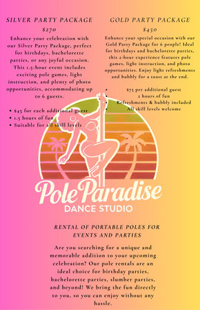 All-Inclusive Pole Dance Party: Celebrate Anything, Anywhere—Studio or On the Go! image 5