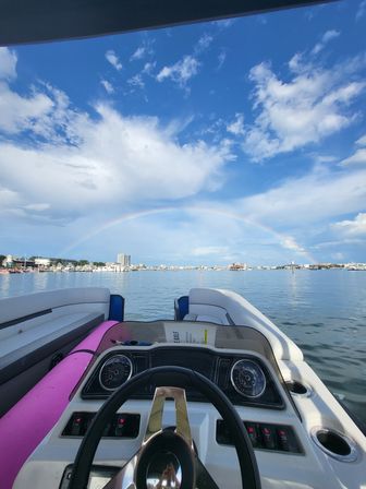 Captained Pontoon Charter for Crab Island image 8