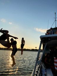BYOB Cruise Party on Mission Bay: Sea Lion Sighting, Paddling to Hidden Coves, Fireworks, and More image 7