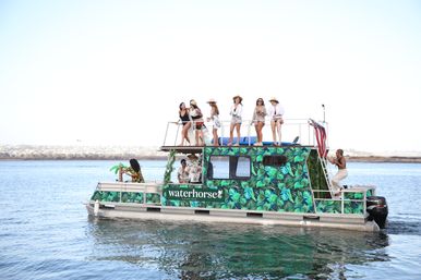 BYOB Cruise Party on Mission Bay: Sea Lion Sighting, Paddling to Hidden Coves, Fireworks, and More image