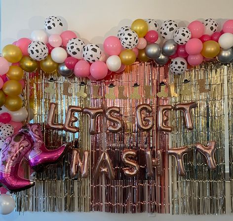 Party Decorating at Your Party: Wall Backdrop, Balloon Garlands, Bedroom Suite, Banners, Champagne & Snack Add-Ons image 17