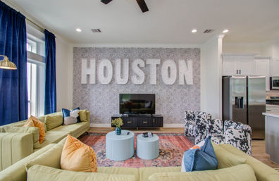 HTX Modern Retreat: Roof Terrace with Cinema + City Views image 8