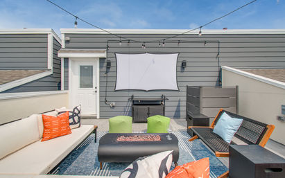 HTX Modern Retreat: Roof Terrace with Cinema + City Views image 33