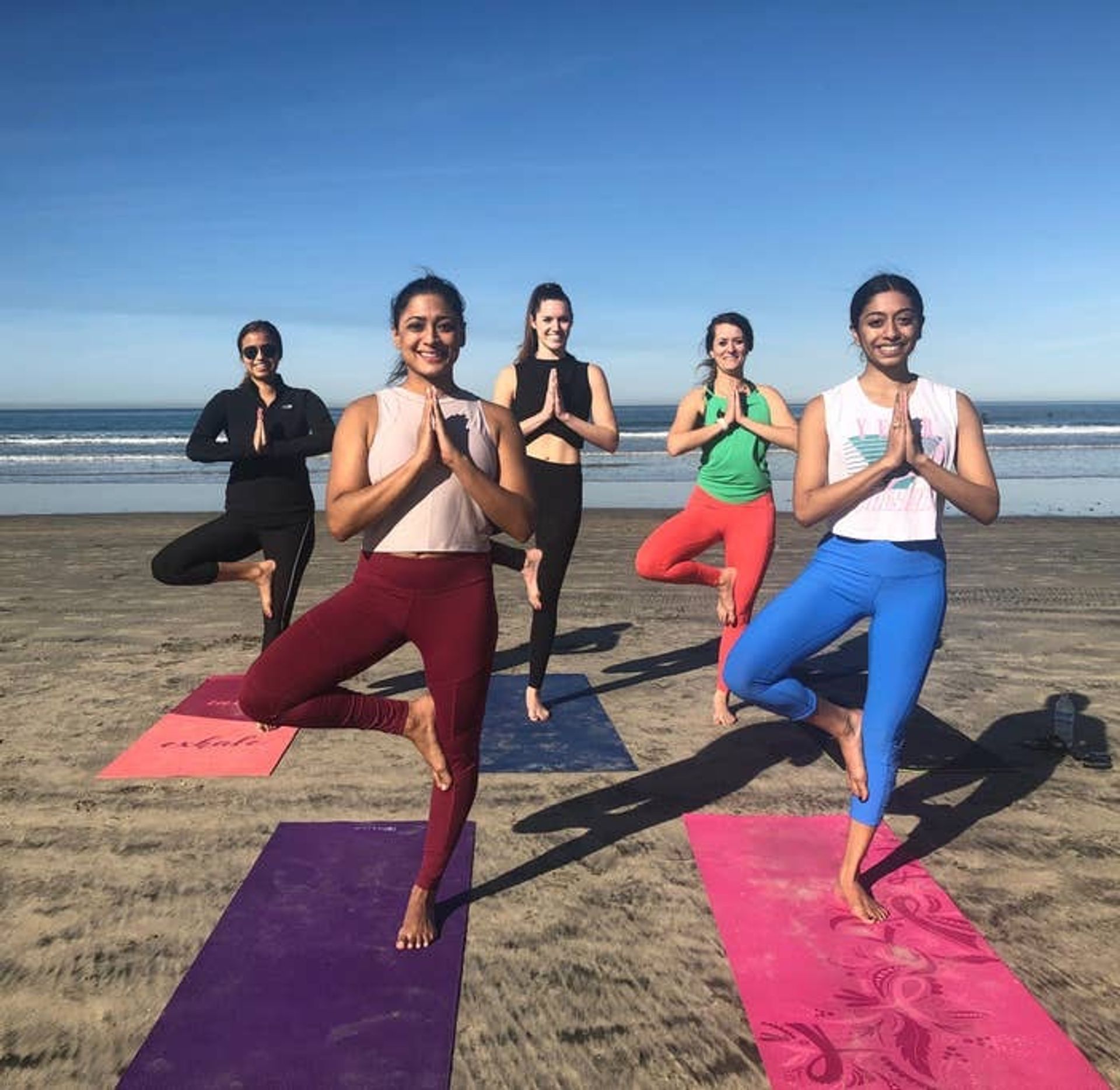 Private Insta-Worthy Beach Yoga Session image 1