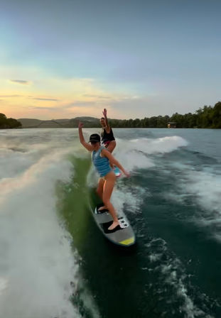 Big Tex Boat Rentals & ATX WakeSurf: Wakesurfing and Wakeboarding Boat Charters on Lake Austin image 5