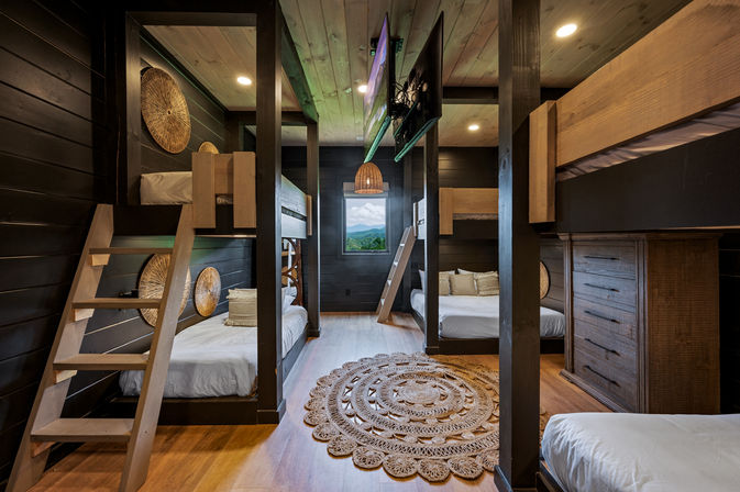 Great Smoky Getaway: Indoor Pool, Fire Pit & Hot Tub with Epic Mountain Views image 36