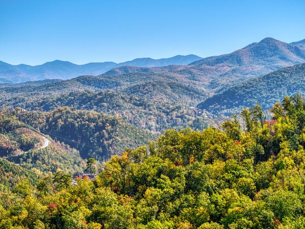 Great Smoky Getaway: Indoor Pool, Fire Pit & Hot Tub with Epic Mountain Views image 2