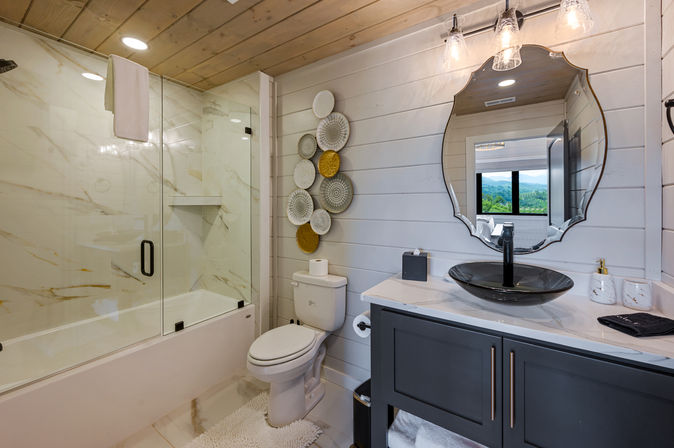 Great Smoky Getaway: Indoor Pool, Fire Pit & Hot Tub with Epic Mountain Views image 30