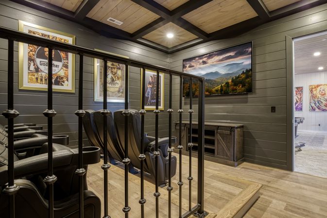 Great Smoky Getaway: Indoor Pool, Fire Pit & Hot Tub with Epic Mountain Views image 54