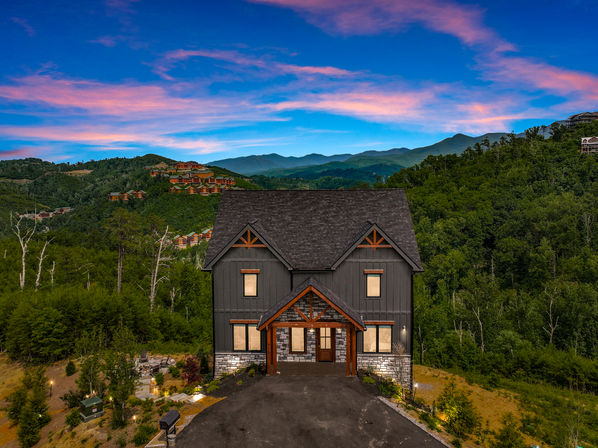 Great Smoky Getaway: Indoor Pool, Fire Pit & Hot Tub with Epic Mountain Views image 1