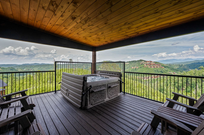 Great Smoky Getaway: Indoor Pool, Fire Pit & Hot Tub with Epic Mountain Views image 43