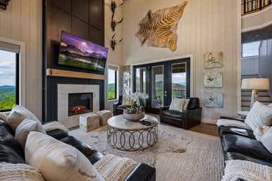 Great Smoky Getaway: Indoor Pool, Fire Pit & Hot Tub with Epic Mountain Views image 16