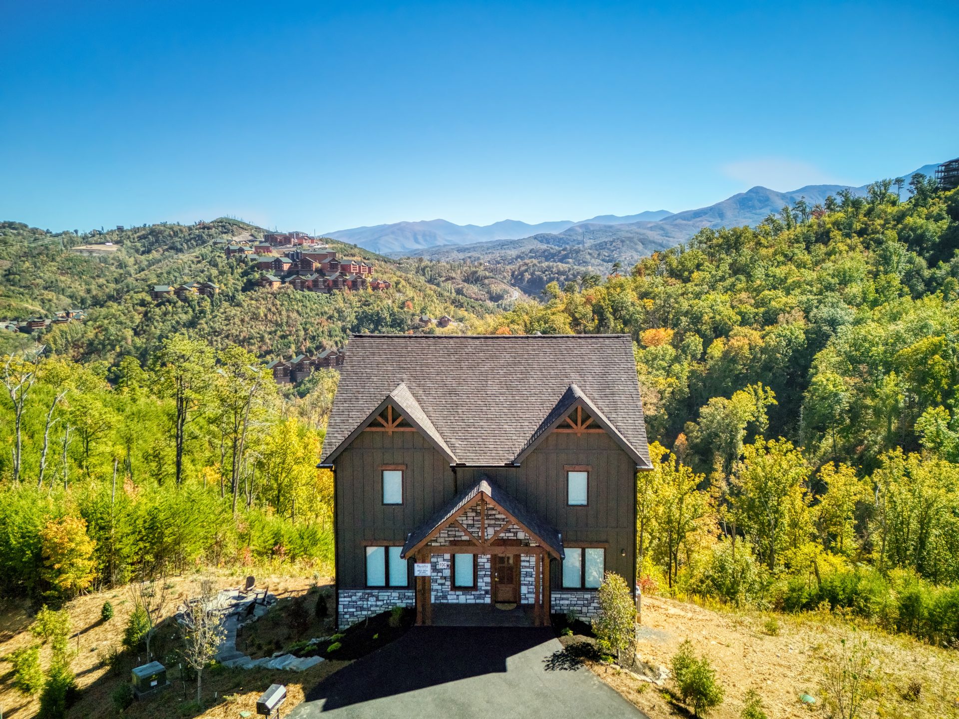 Great Smoky Getaway: Indoor Pool, Fire Pit & Hot Tub with Epic Mountain Views image 1
