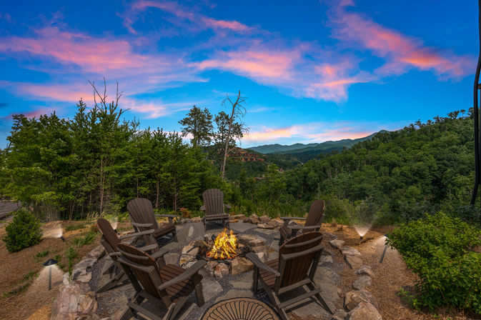 Great Smoky Getaway: Indoor Pool, Fire Pit & Hot Tub with Epic Mountain Views image 3