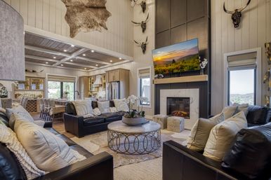 Great Smoky Getaway: Indoor Pool, Fire Pit & Hot Tub with Epic Mountain Views image 19