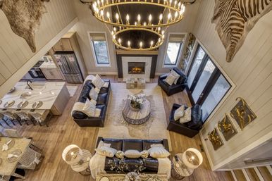 Great Smoky Getaway: Indoor Pool, Fire Pit & Hot Tub with Epic Mountain Views image 28