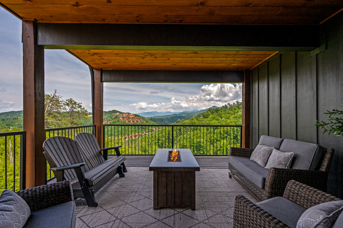 Great Smoky Getaway: Indoor Pool, Fire Pit & Hot Tub with Epic Mountain Views image 42