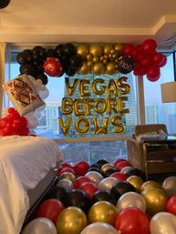 A Suite Surprise: Vegas Hotel Decoration Setups with Basic, Baddies, and Boujee Packages image 3