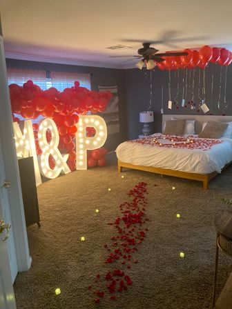 A Suite Surprise: Vegas Hotel Decoration Setups with Basic, Baddies, and Boujee Packages image 5