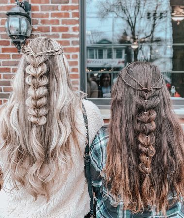 Custom Braids and Shimmer Glam' Party with Boho or Glow-Up Style Braids image 11