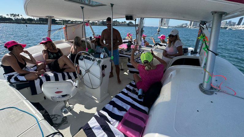 Private Catamaran Sail and Swim on San Diego Bay  image 10