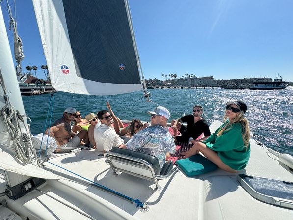Private Catamaran Sail and Swim on San Diego Bay  image 11