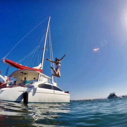 Private Catamaran Sail and Swim on San Diego Bay  image 3