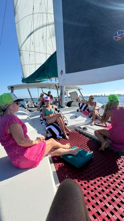 Private Catamaran Sail and Swim on San Diego Bay  image 2