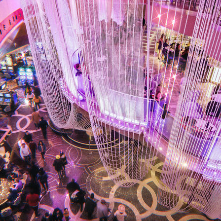 Iconic Cosmopolitan's Chandelier Bar with Open Bar & Reserved Seating image 16