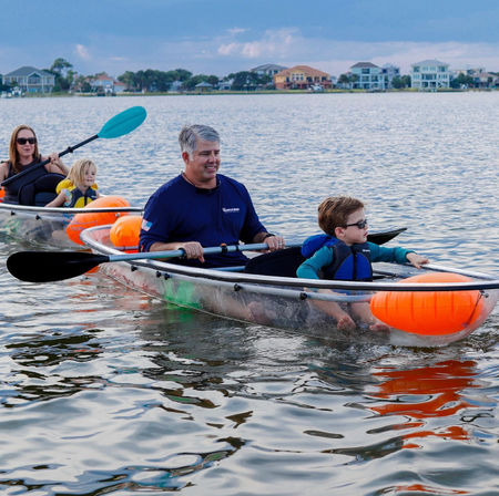 Glass Bottom Kayaking Over Key West's Clear Waters, Marine Life & Coral Reefs: Guided Tour or Day Rental Options image 6