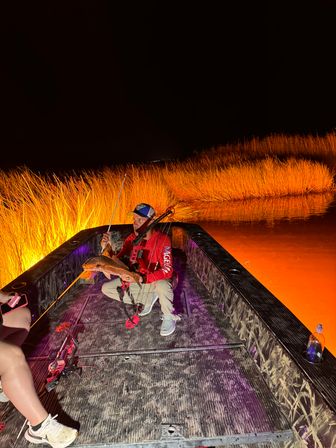 Nighttime Bowfishing: Fishing Meets Archery for the Ultimate Bachelor Experience image 10