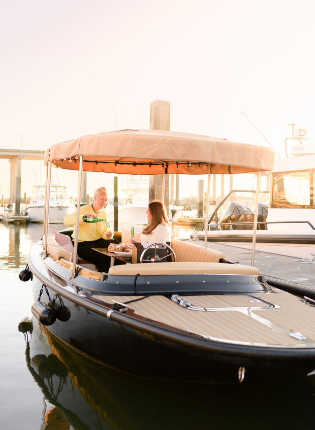 Private & Catered Sunset Cruise: A Luxury, 100% Electric, Captained Boat Charter image 3