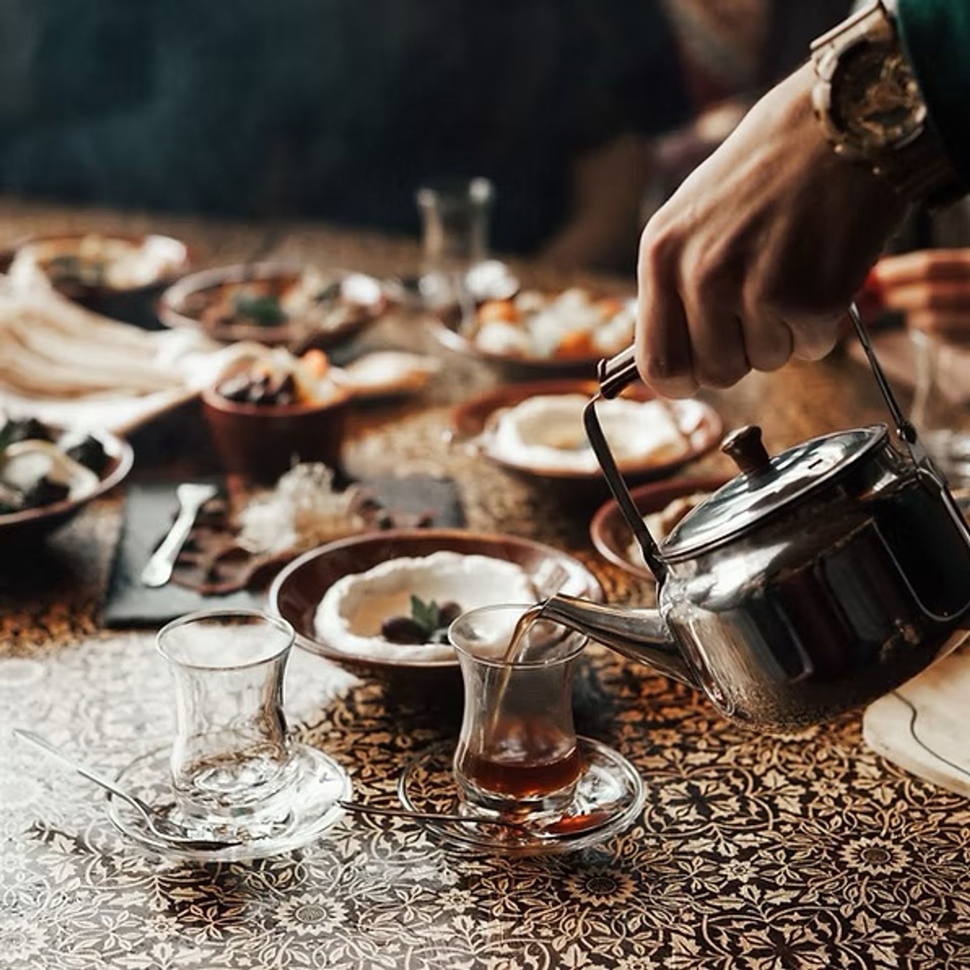 Luxury High Tea Celebrations with Chic Decor, Pastries & Tea Service image 2