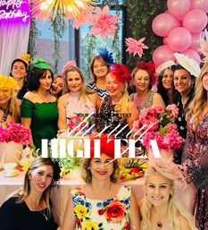 Luxury High Tea Celebrations with Chic Decor, Pastries & Tea Service image 3