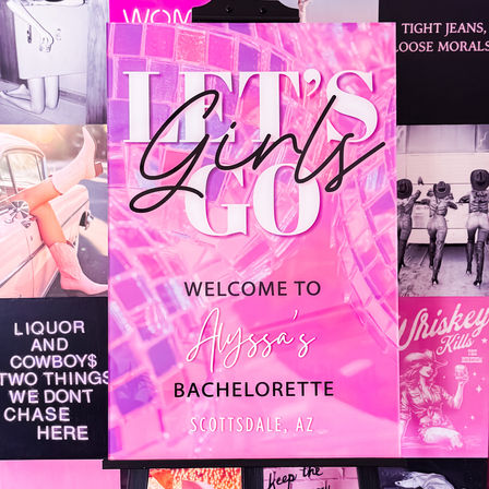 Luxury Bachelorette Decor & VIP Concierge by Valley Girl Bachelorette image 30