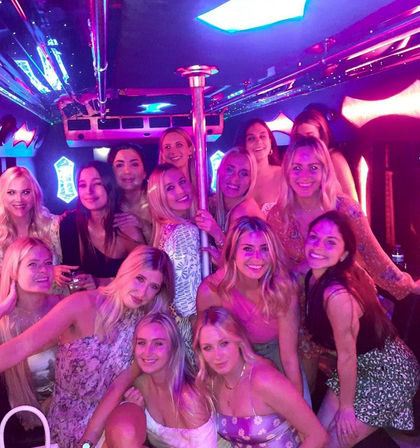 Scottsdale BYOB Limo Party Bus with Stripper Pole, Pickup & Drop-off, Sound System, and Lights image 3